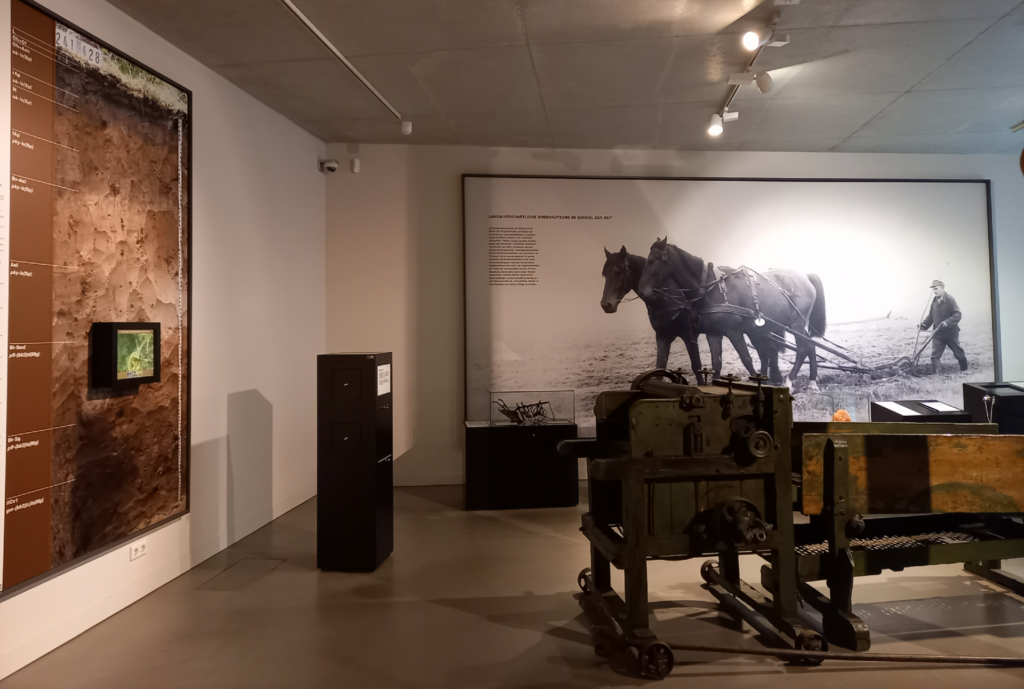 Ein Raum im Agrarmuseum im BARNIM PANORAMA